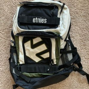 Large Etnies backpack-never used